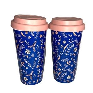 ⭐️ 2 NEW Beverage cups with screw on lids, perfect for the on the go you 😊